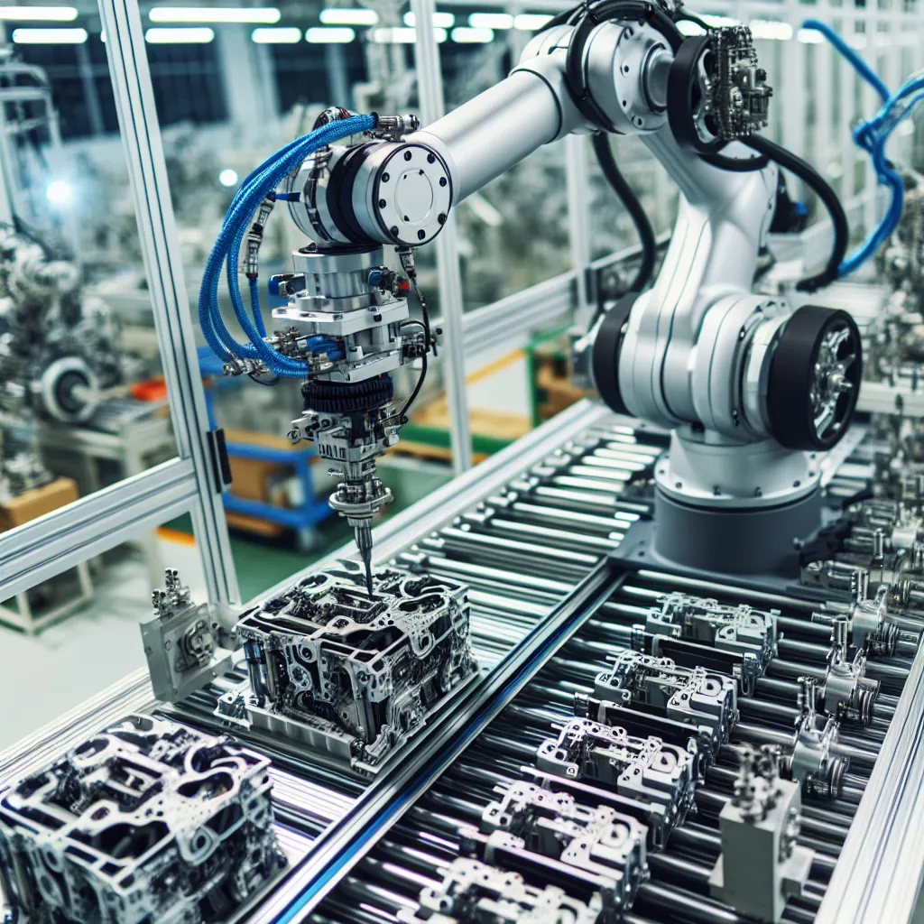 Zastosowanie robotów przemysłowych w nowoczesnych liniach produkcyjnych