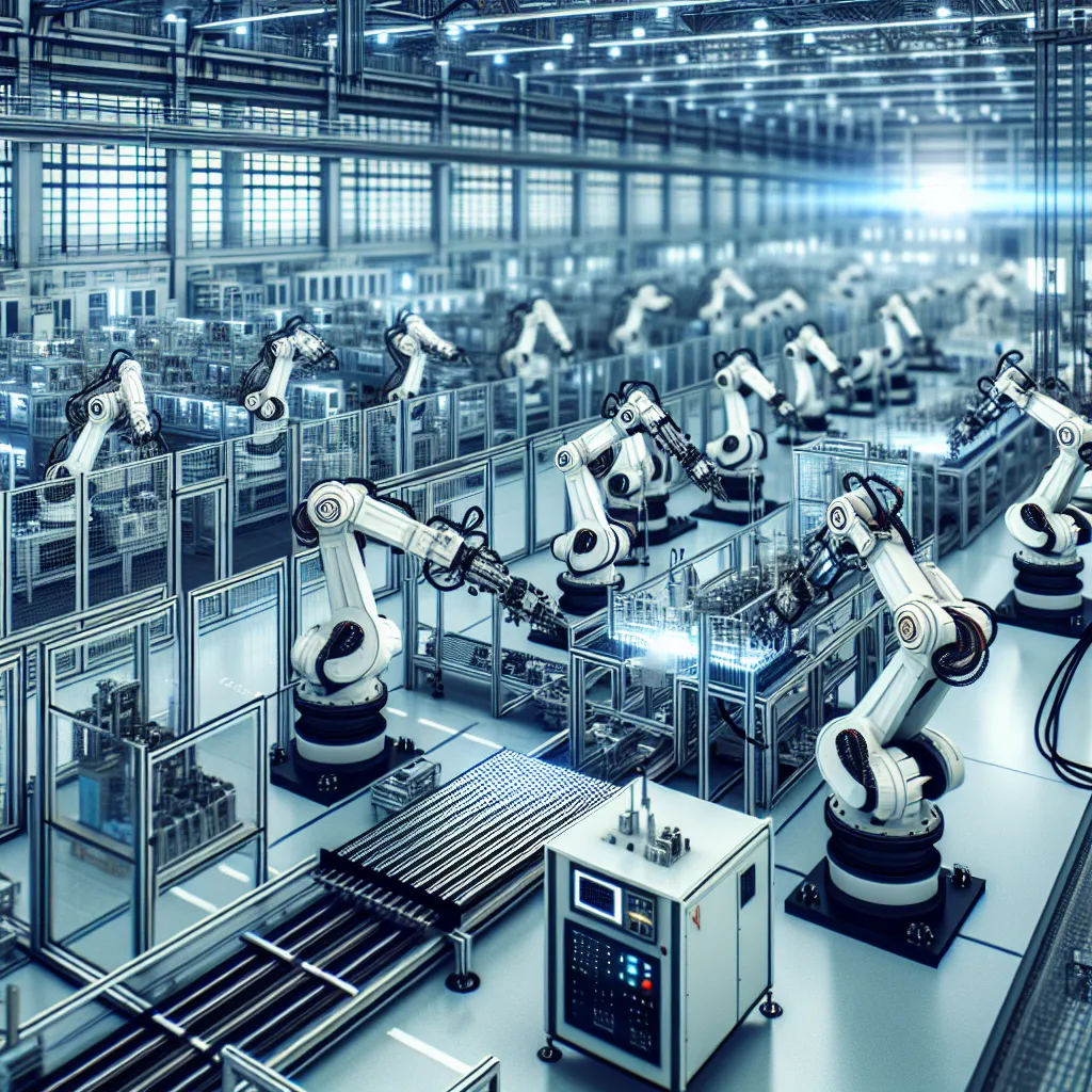Roboty przemysłowe jako kluczowy element nowoczesnej produkcji